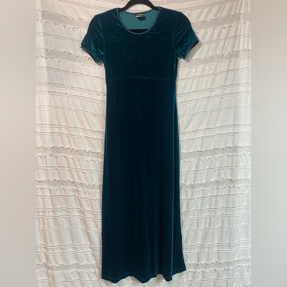 My Michelle 1980's velvet dress